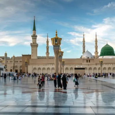 Suudi Arabistan turu, Medine Peygamber Mescidi ve haremi