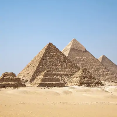 Mısır turu, Giza Piramitleri ve Büyük Piramit manzarası